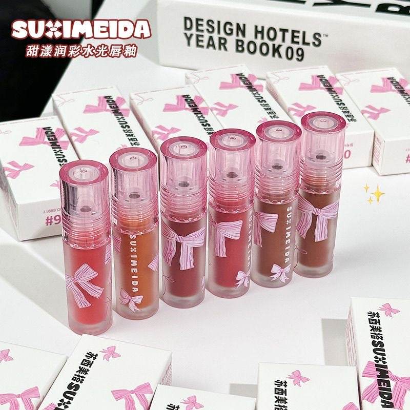 Suximeida Coquette Bow Lipgloss - Douyin Shop