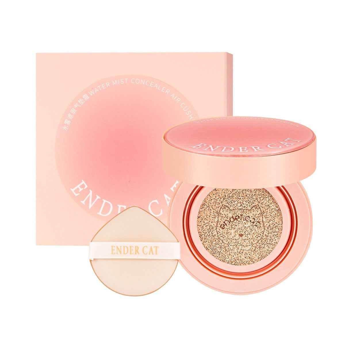Ender Cat Water Mist Concealer Air Cushion Foundation - Douyin Shop