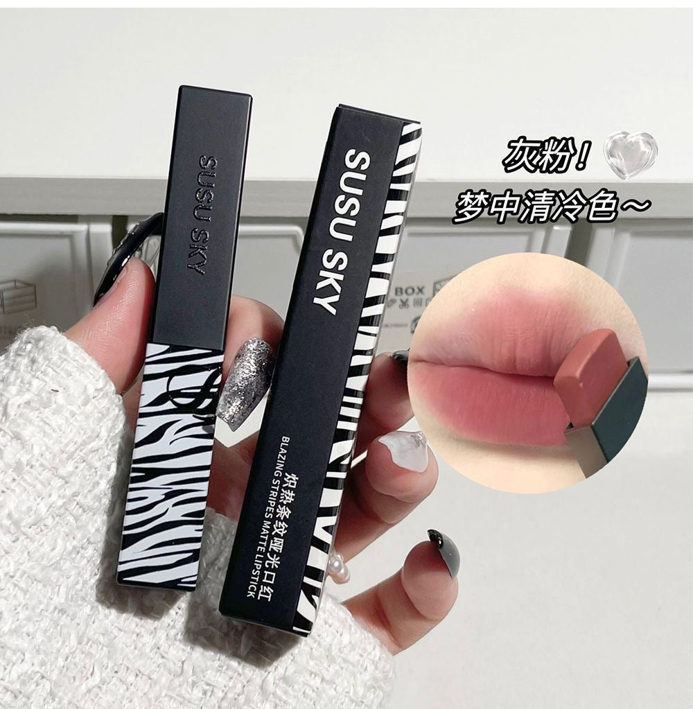 Susu Sky Blazing Stripes Matte Lipstick