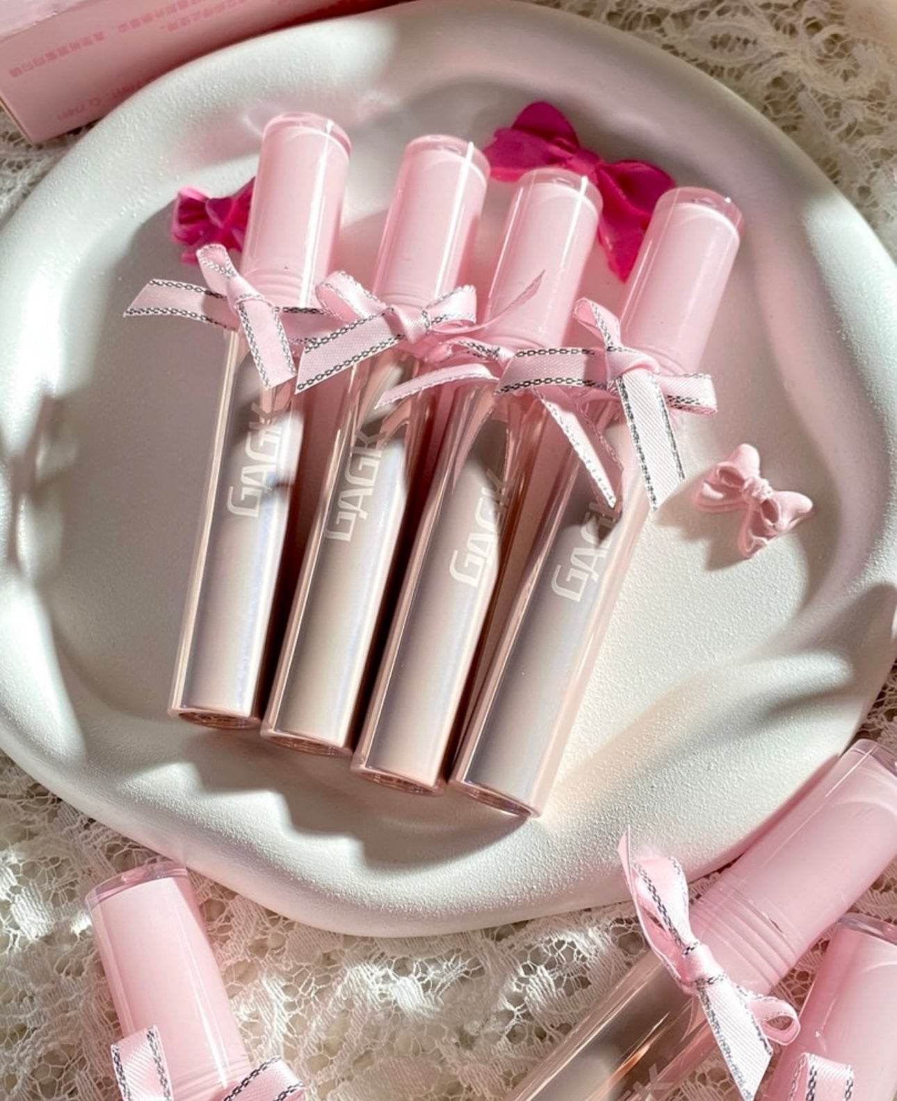Gagk Bow Lip Glossy Tint - Douyin Shop