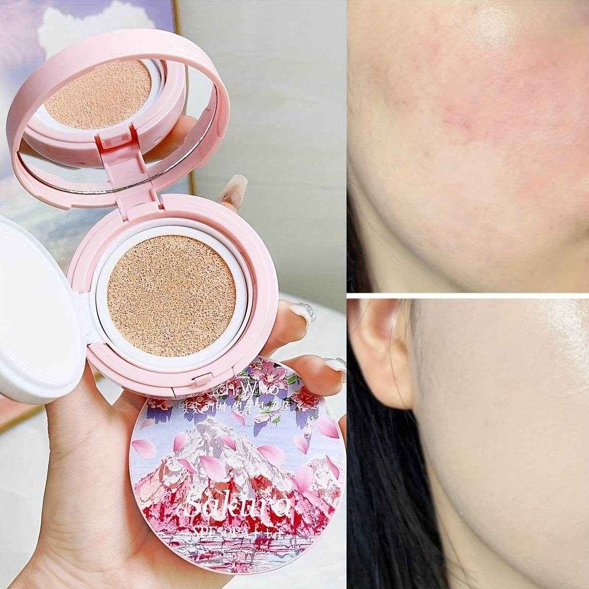 Peach Who Sakura Cushion Foundation - Douyin Shop