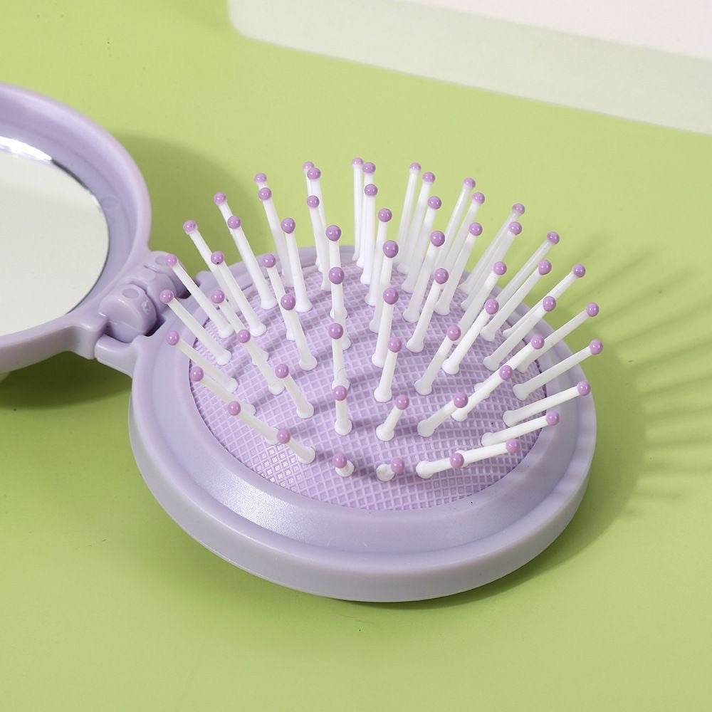 Compact Comb with Mirror - Douyin Shop