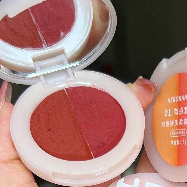 Herorange Double Happiness Soft Fog Lip Mud - Douyin Shop