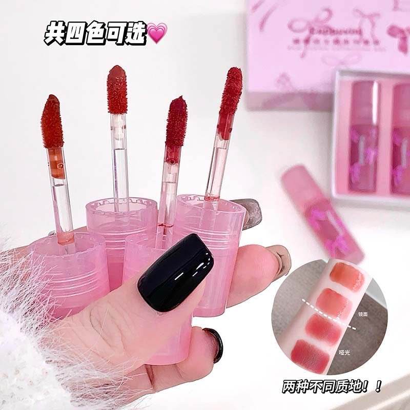 Cappuvini Bow Theme Lip Glaze - Douyin Shop