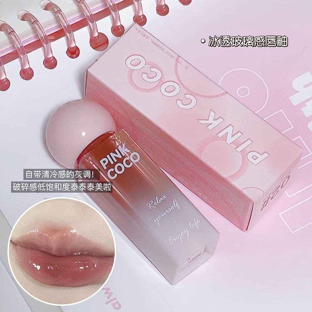 Pink Coco Relax Lip Glaze - Douyin Shop