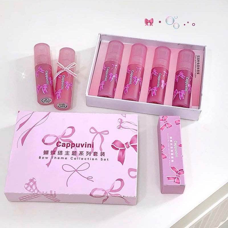 Cappuvini Bow Theme Lip Glaze - Douyin Shop