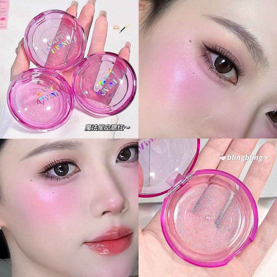 Cappuvini Crystal Magic Blush - Douyin Shop