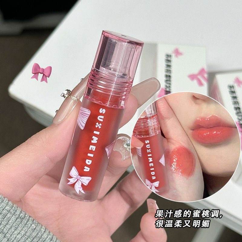 Suximeida Coquette Bow Lipgloss - Douyin Shop