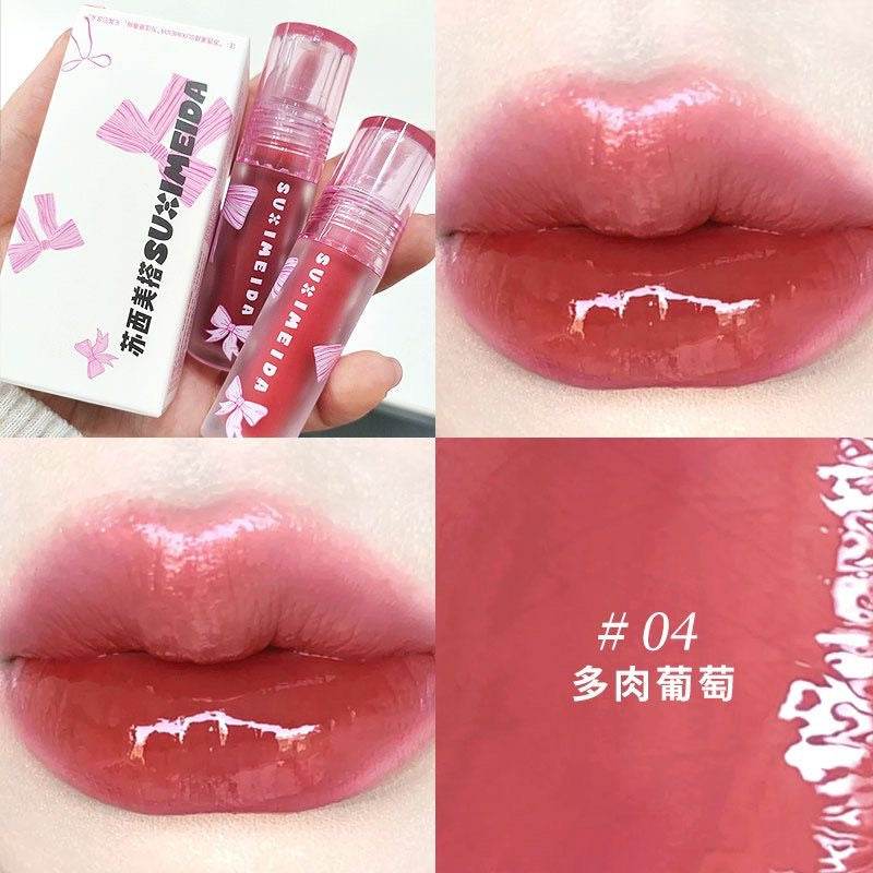 Suximeida Coquette Bow Lipgloss - Douyin Shop