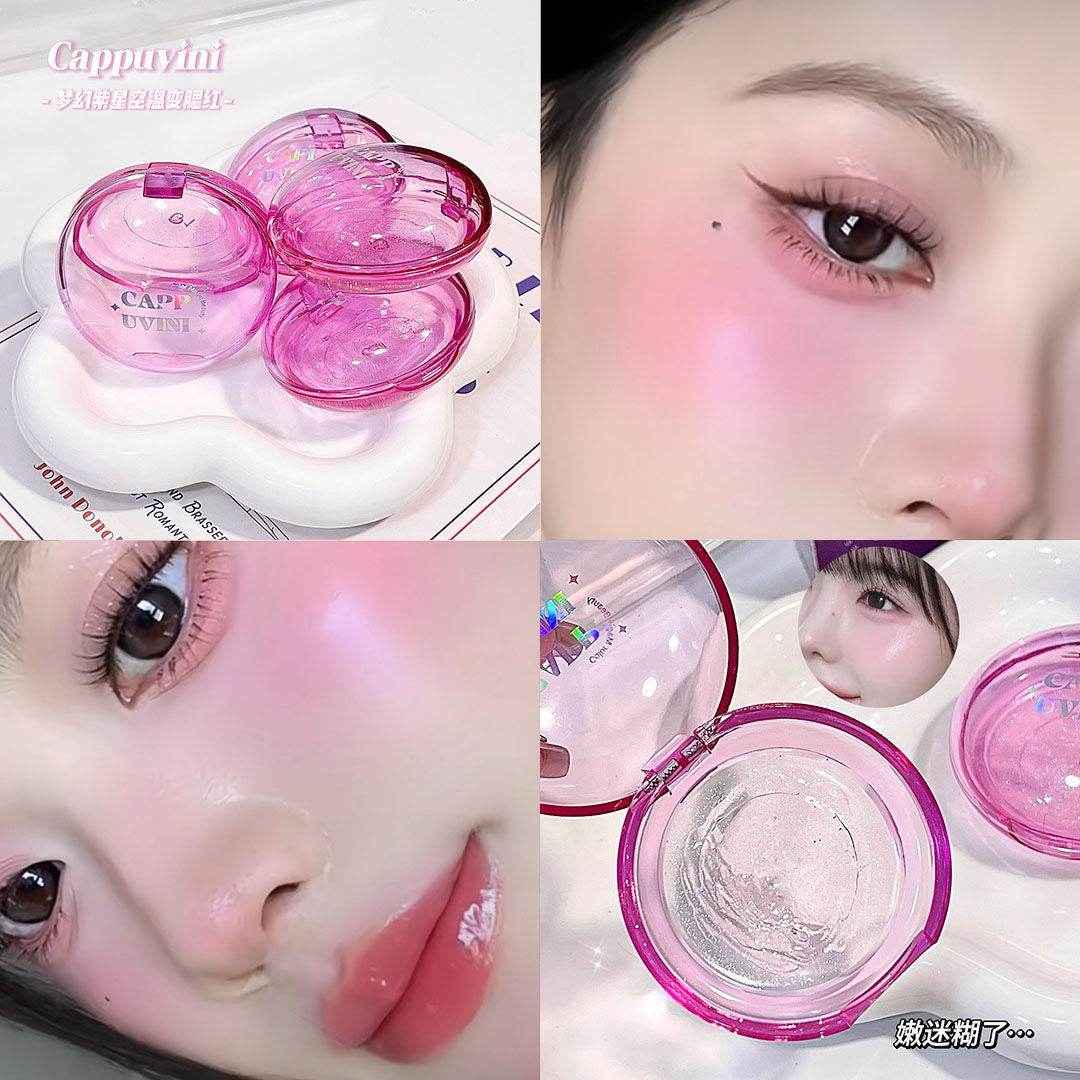 Cappuvini Crystal Magic Blush - Douyin Shop