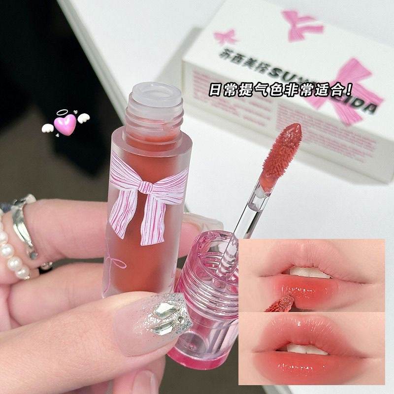 Suximeida Coquette Bow Lipgloss - Douyin Shop