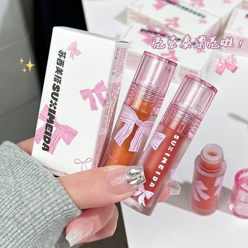 Suximeida Coquette Bow Lipgloss - Douyin Shop