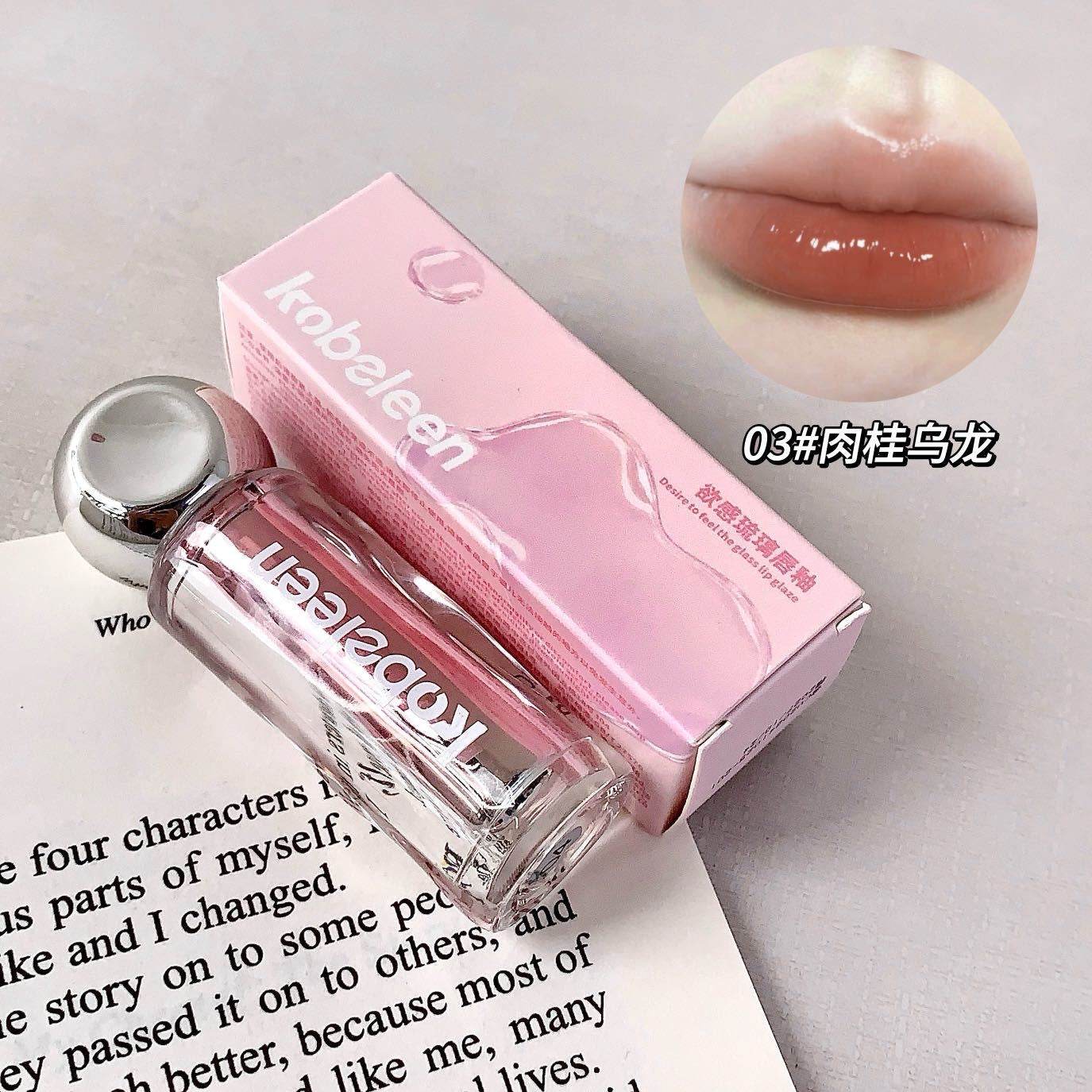 Kobeleen Desire to feel the glass Lip Glaze - Douyin Shop