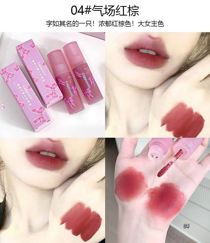 Cappuvini Bow Theme Lip Glaze - Douyin Shop