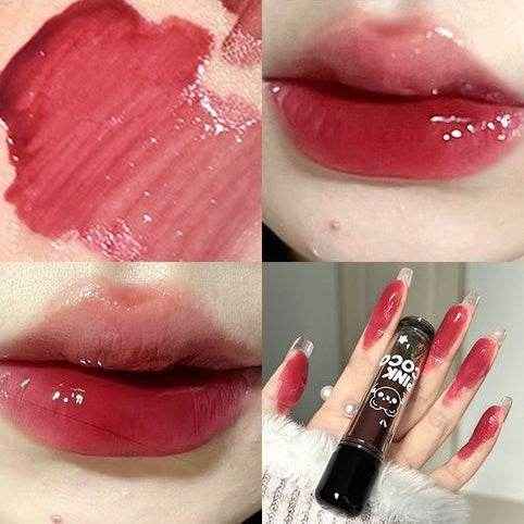 Pink Coco Dark Cherry Lip Glaze - Douyin Shop