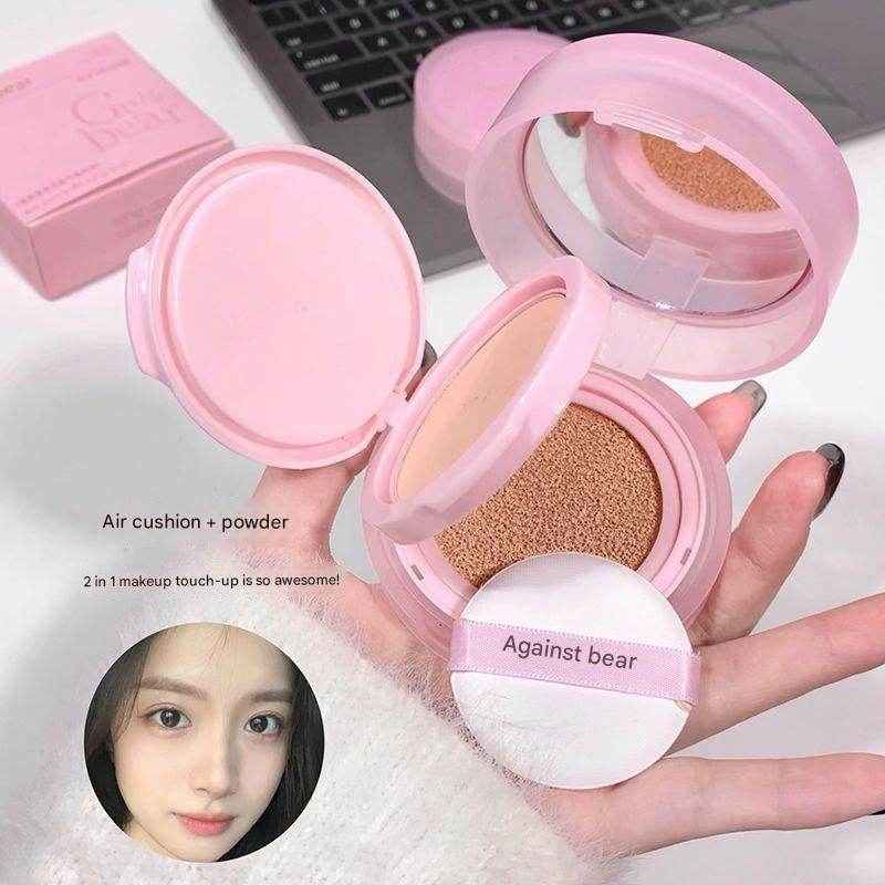 Gege Bear Cushion Foundation with Compact Powder - Douyin Shop