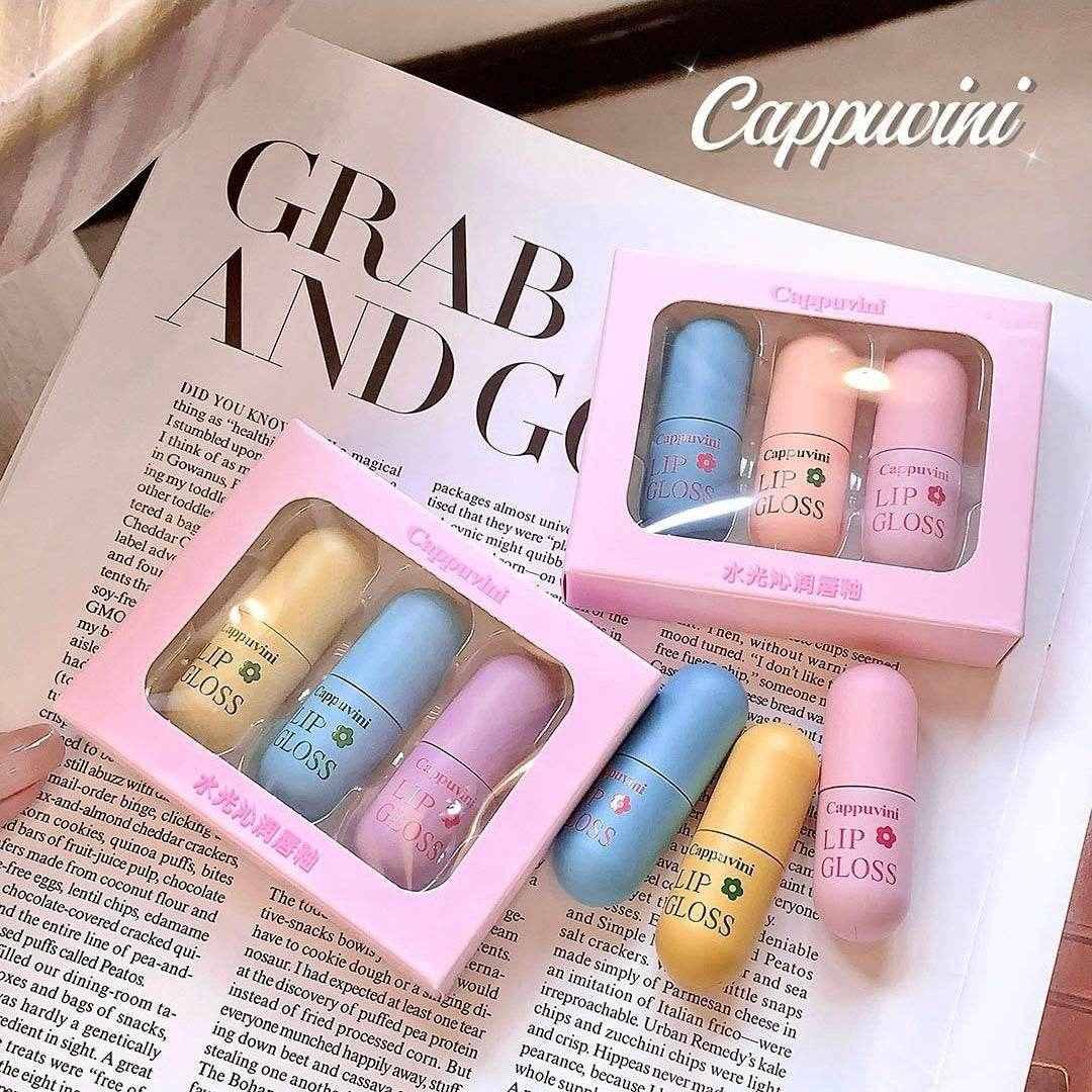 Cappuvini Pill Lip Gloss - Douyin Shop