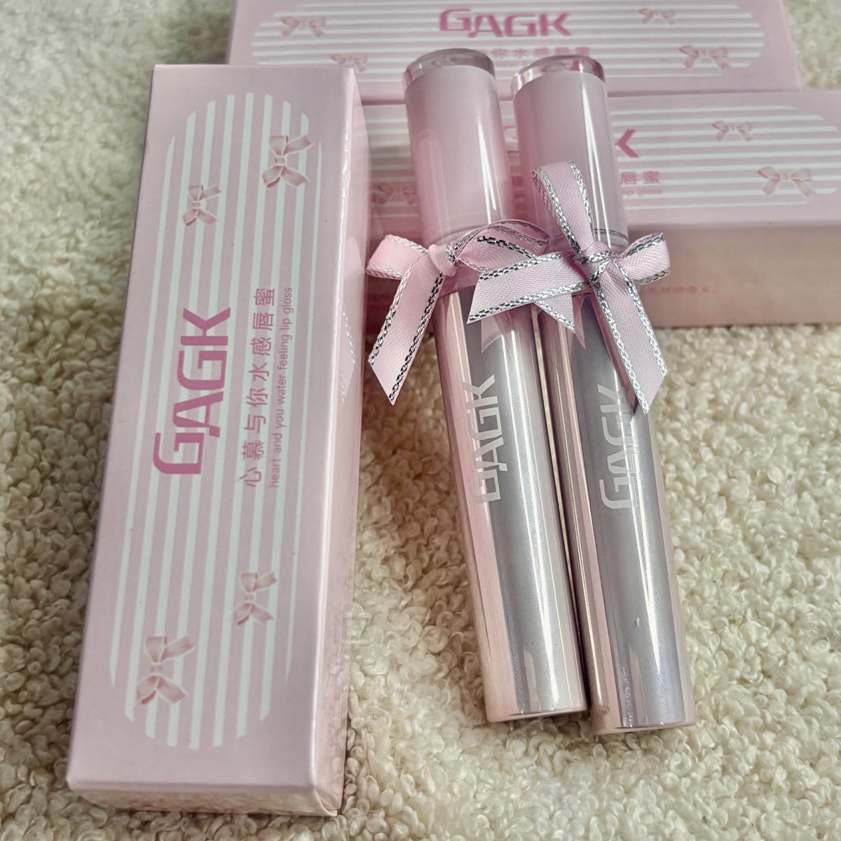 Gagk Bow Lip Glossy Tint - Douyin Shop