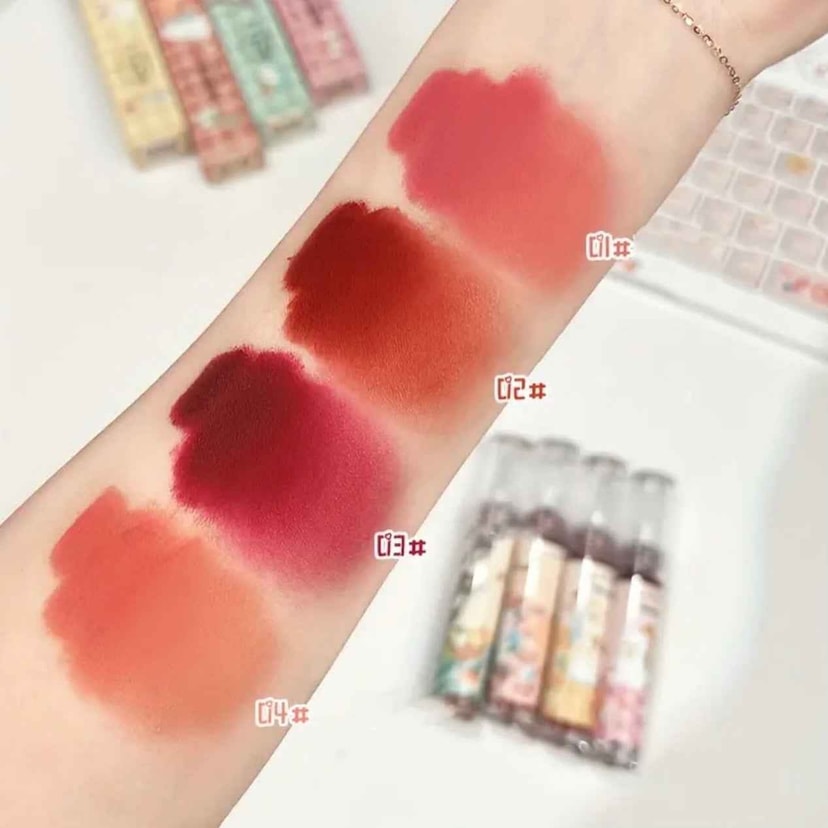 Pink Coco Cat Picnics Velvet Lip Gloss - Douyin Shop product image 6