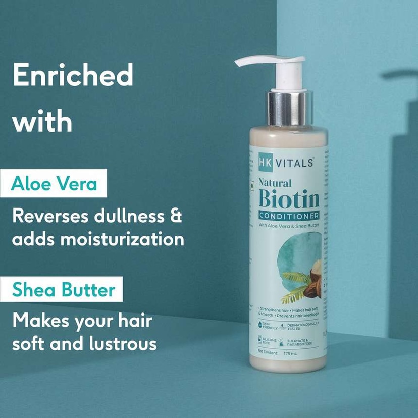 HK Vitals Biotin Shampoo & Conditioner 175ml + 175ml - Douyin Shop product image 2