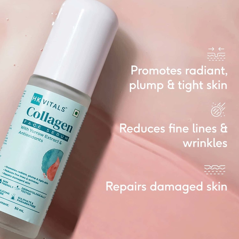 HK Vitals Collagen Face Serum with Yarrow Extract & Antioxidants 30ml - Douyin Shop product image 2