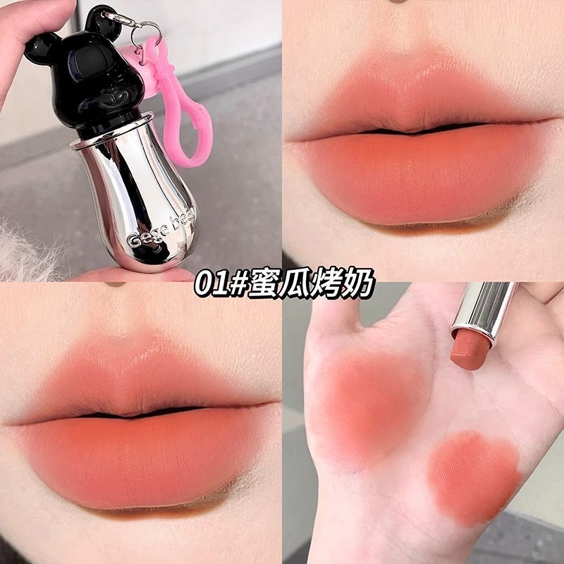 Gege Bear Sweet Bear Mist Velvet Lipstick - Douyin Shop product image 3