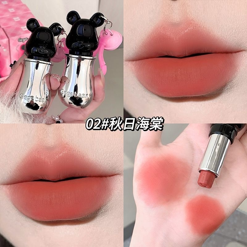 Gege Bear Sweet Bear Mist Velvet Lipstick - Douyin Shop product image 4