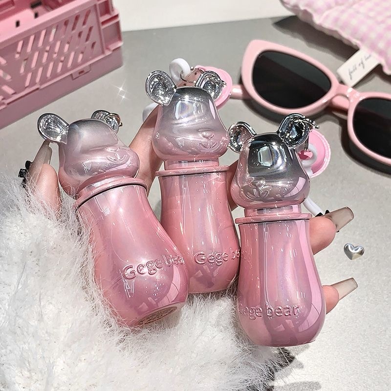 Gege Bear Crystal Light Transmittance Bear Gloss Lipstick - Douyin Shop product image 14