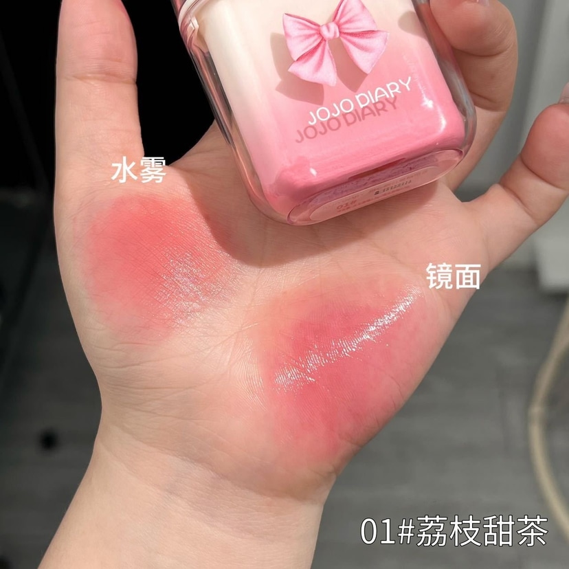 Jojo Diary Sweetheart Holiday Lip Glaze Set (2 in 1 matte + glossy) - Douyin Shop product image 3