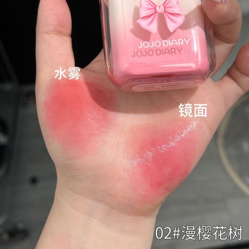 Jojo Diary Sweetheart Holiday Lip Glaze Set (2 in 1 matte + glossy) - Douyin Shop product image 4
