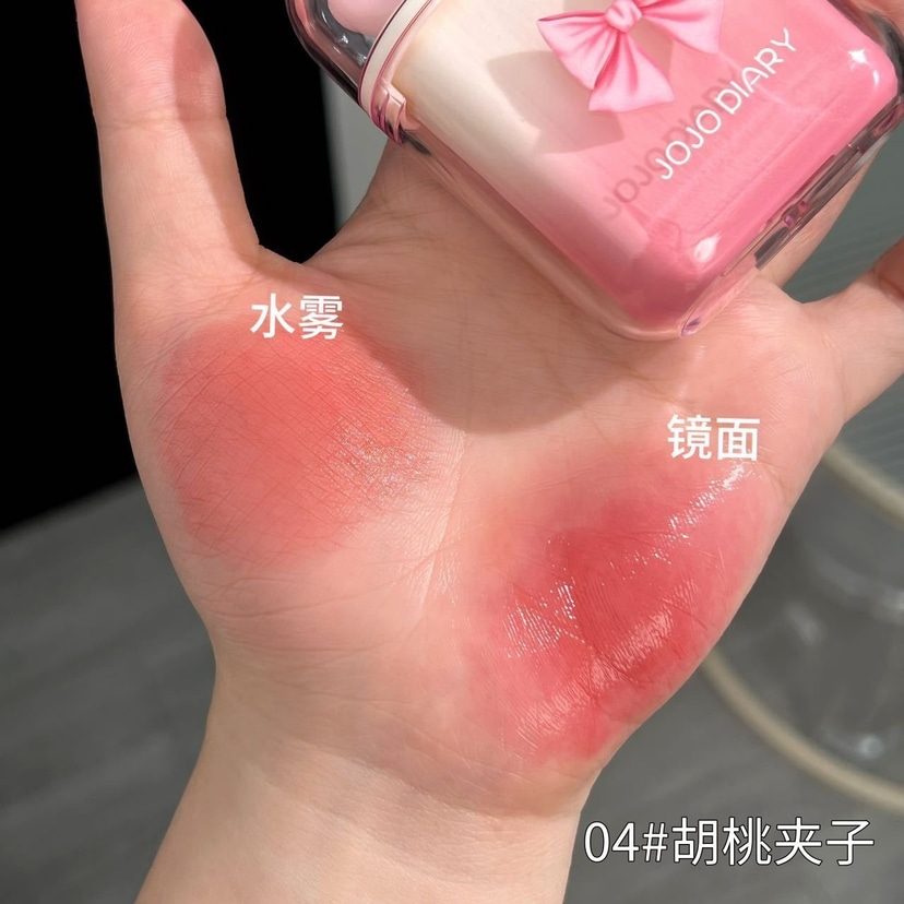 Jojo Diary Sweetheart Holiday Lip Glaze Set (2 in 1 matte + glossy) - Douyin Shop product image 6
