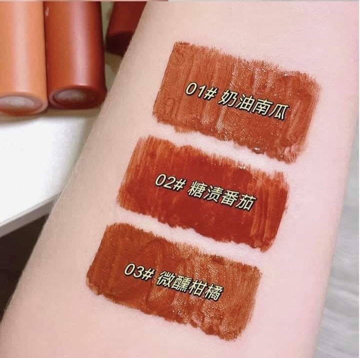 Muge Leen Silky Lipgloss Set (3 pieces) - Douyin Shop product image 2