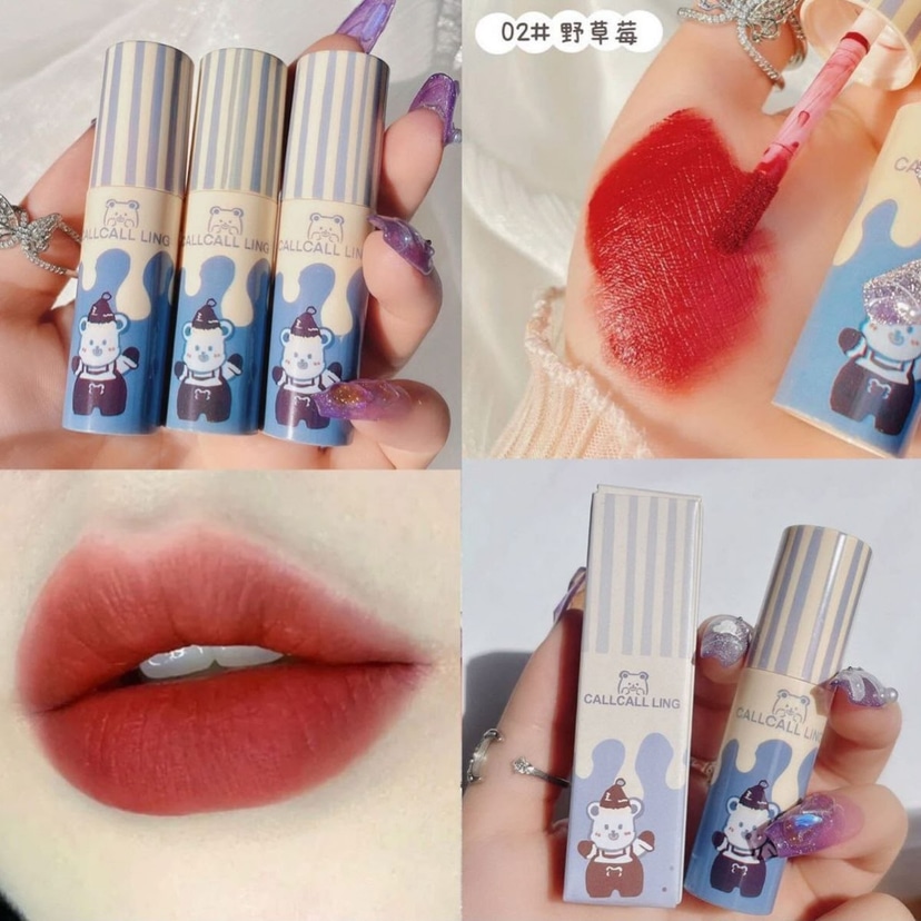 Callcall Ling Velvet Lipgloss Set (3 pieces) - Douyin Shop product image 4