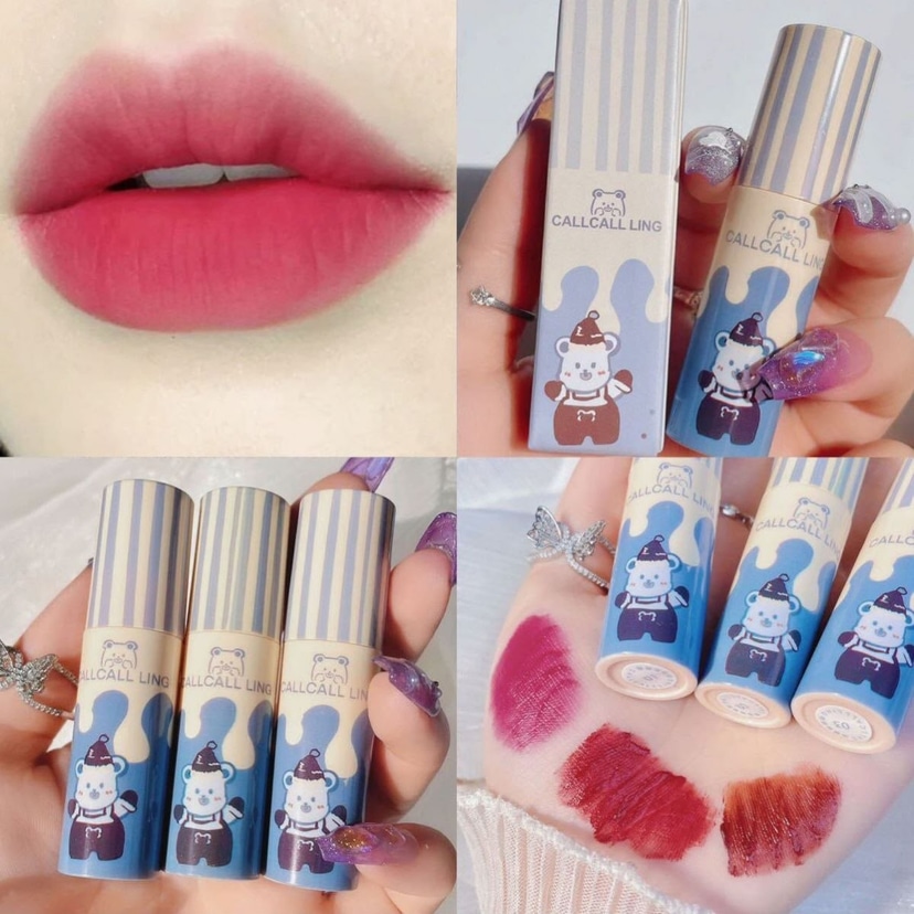 Callcall Ling Velvet Lipgloss Set (3 pieces) - Douyin Shop product image 5