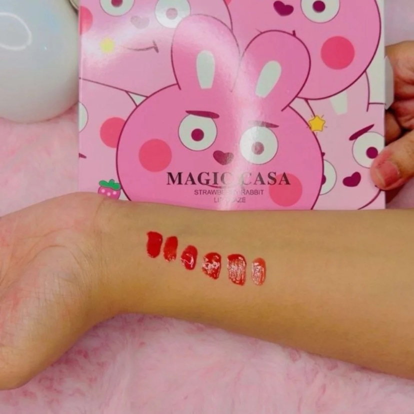 Magic Casa Strawberry Rabbit Lip Glaze - Douyin Shop product image 6