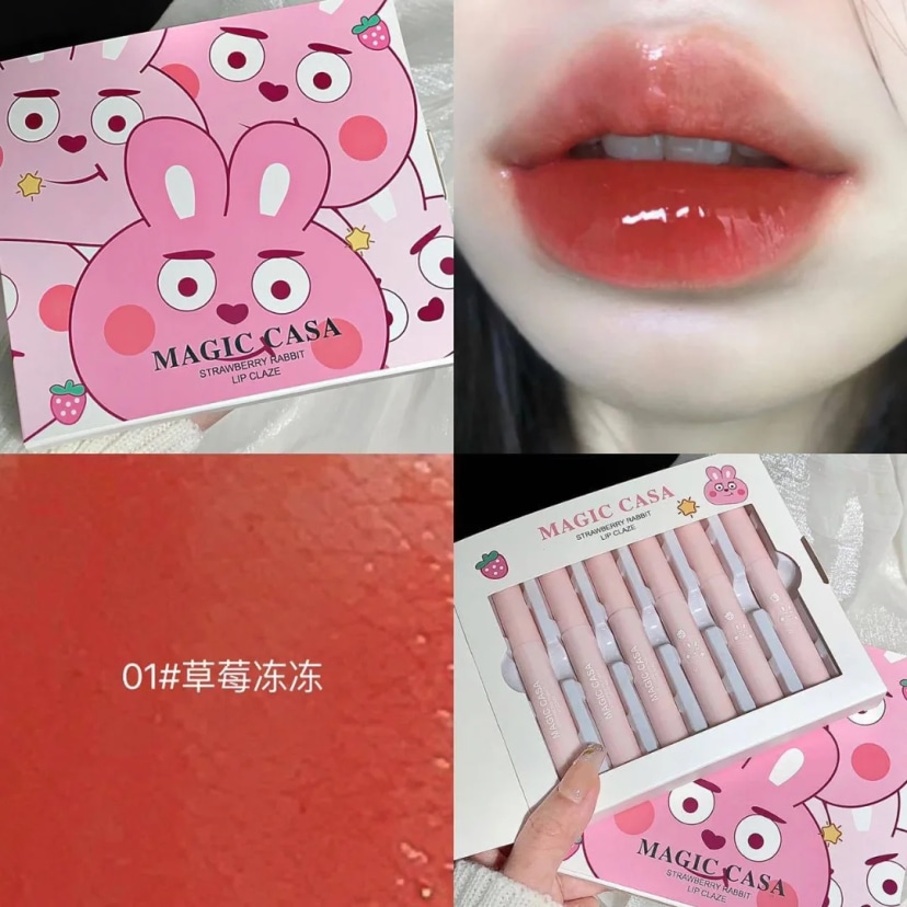 Magic Casa Strawberry Rabbit Lip Glaze - Douyin Shop product image 7