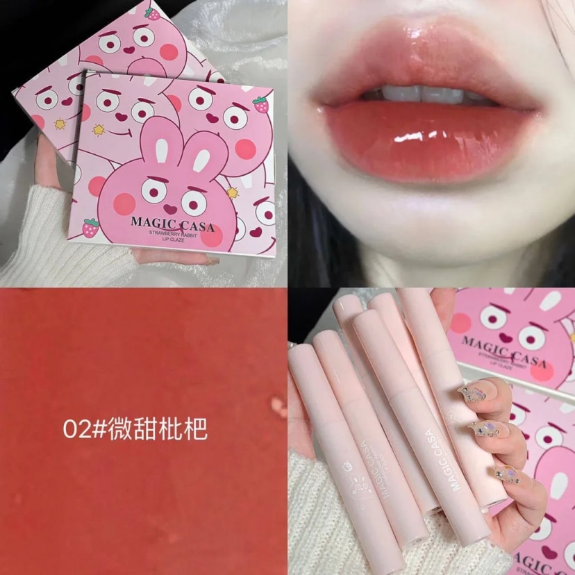 Magic Casa Strawberry Rabbit Lip Glaze - Douyin Shop product image 8