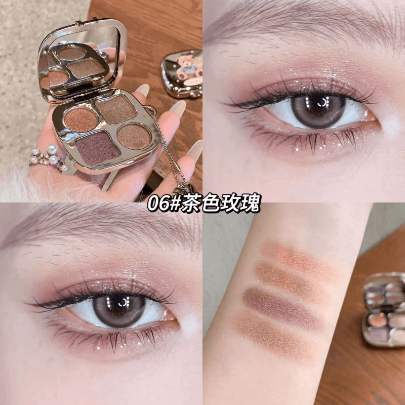 Kakashow Keychain Eyeshadow Palette with mirror - Douyin Shop product image 11