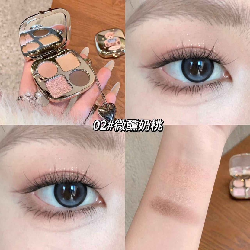 Kakashow Keychain Eyeshadow Palette with mirror - Douyin Shop product image 7