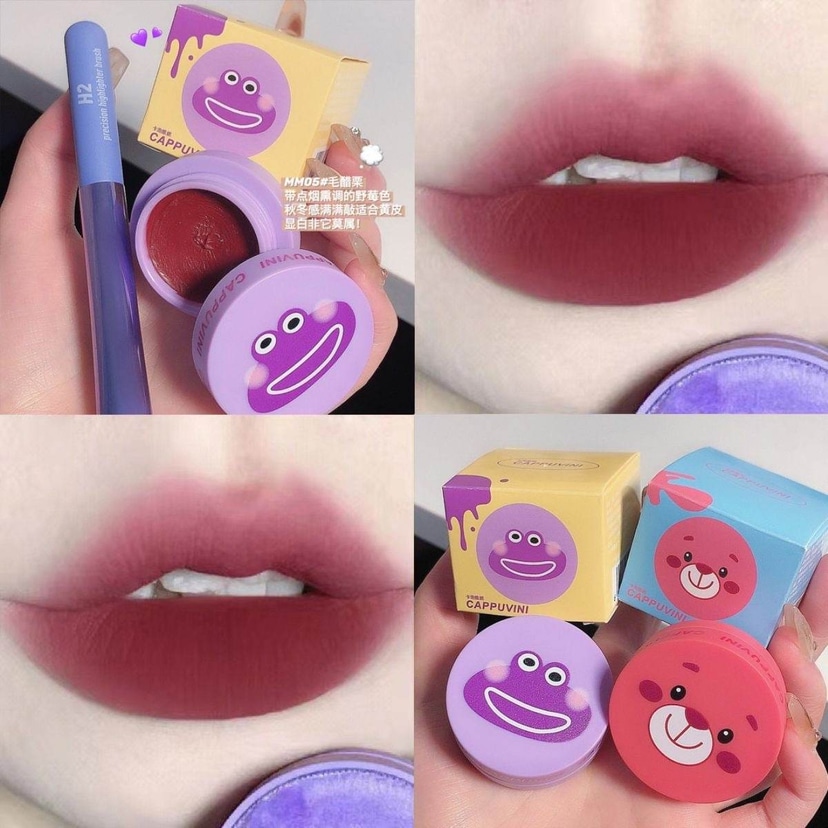 Cappuvini Zooland Lip Mud (with brush) - Douyin Shop product image 2