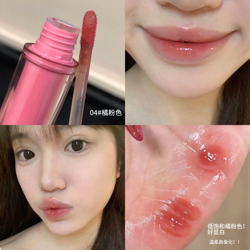 Herorange Water Light Lip Glaze (Rom&nd The Juicy Lasting Tint Dupe) - Douyin Shop product image 8