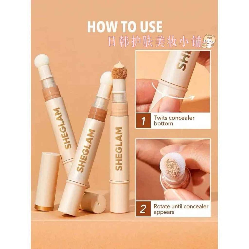 Sheglam Complexion Boost Concealer Anti-Cernes Pink Pearl - Douyin Shop product image 2