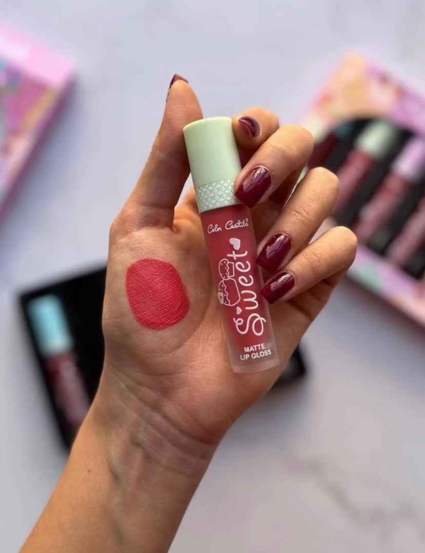 Color Castile Sweet Cake Matte Lips Set (6 pieces) - Douyin Shop product image 8