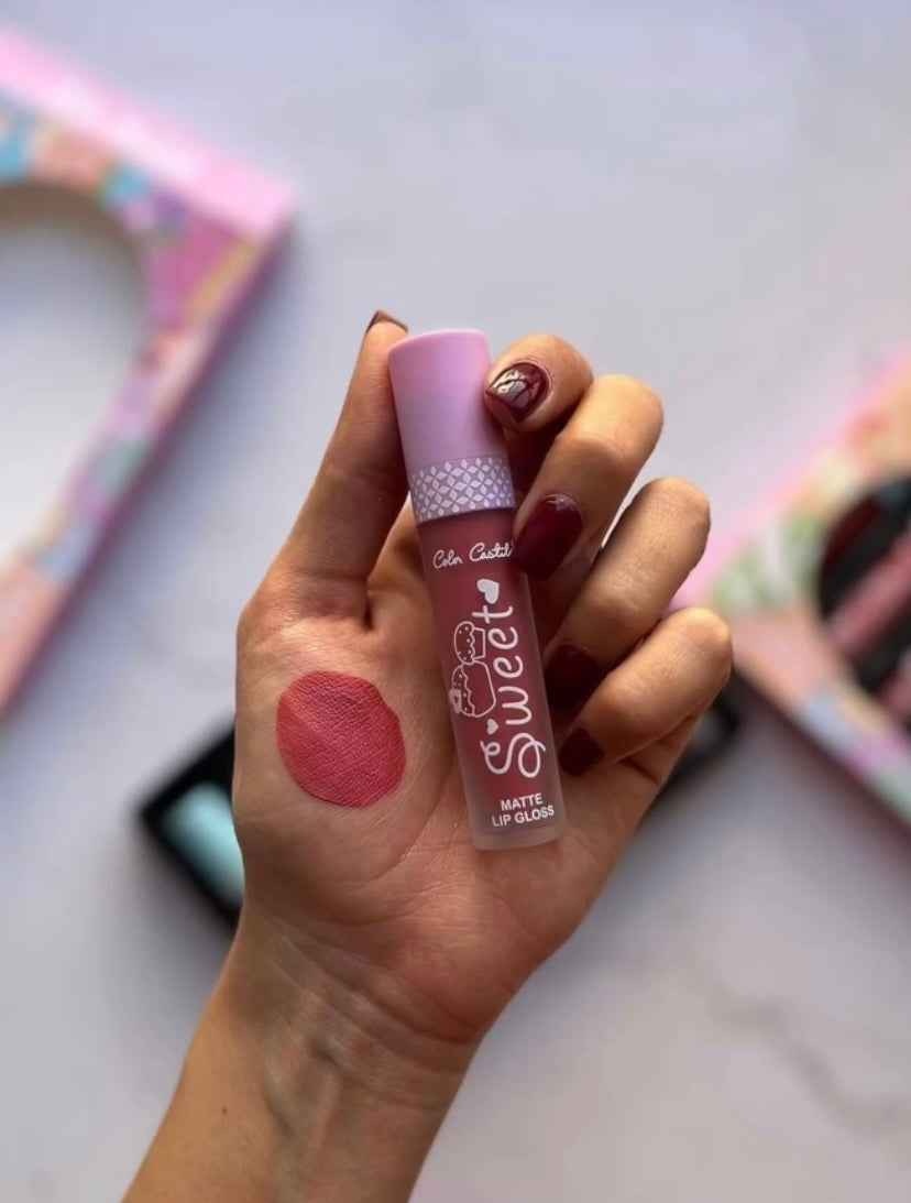 Color Castile Sweet Cake Matte Lips Set (6 pieces) - Douyin Shop product image 6