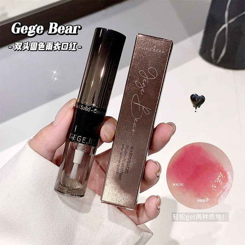 Gege Bear Double-ended Velvet Lipstick with Lip Oil - Douyin Shop product image 15