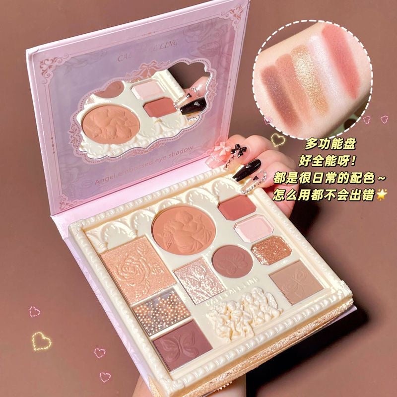 Angel Embossed Eyeshadow Palette - Douyin Shop product image 6