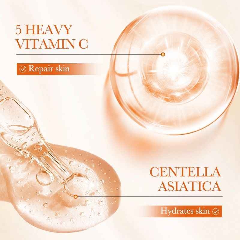 Sadoer Skin Active 5x Vitamin C Face Serum Whitening Brightening 30ml - Douyin Shop product image 3