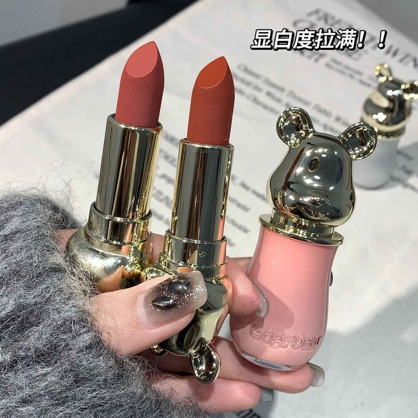 Gege Bear Mist Velvet Lipstick - Douyin Shop product image 2