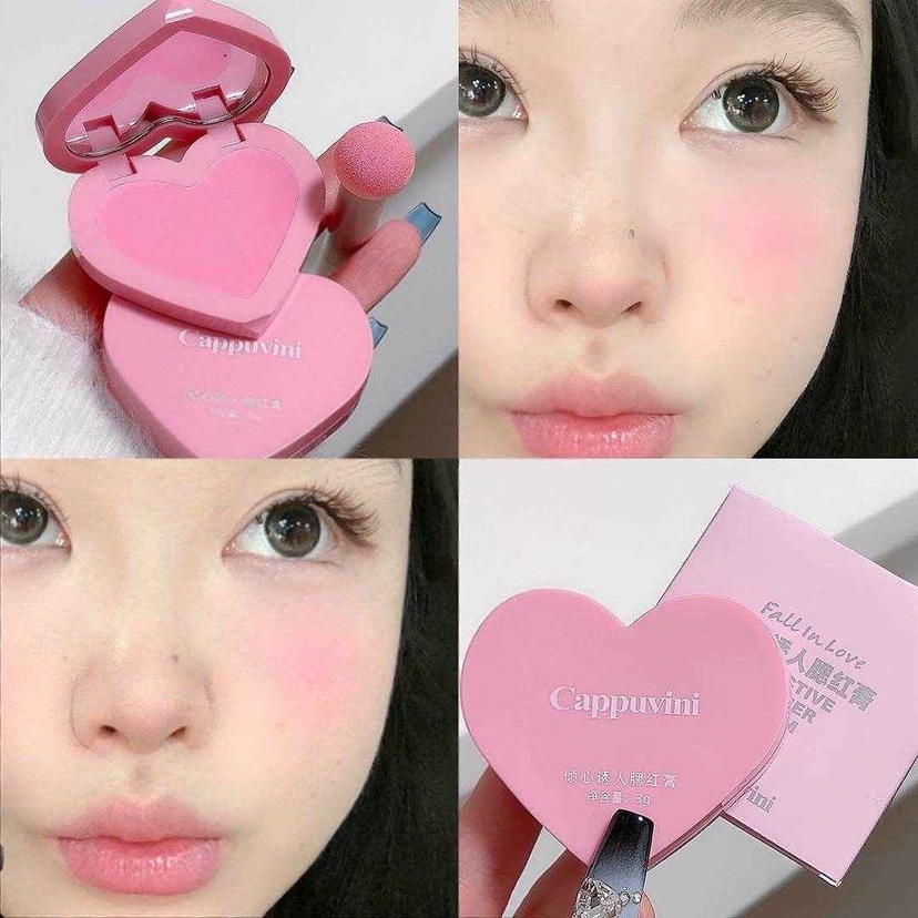 Cappuvini Heart Blush - Douyin Shop product image 3
