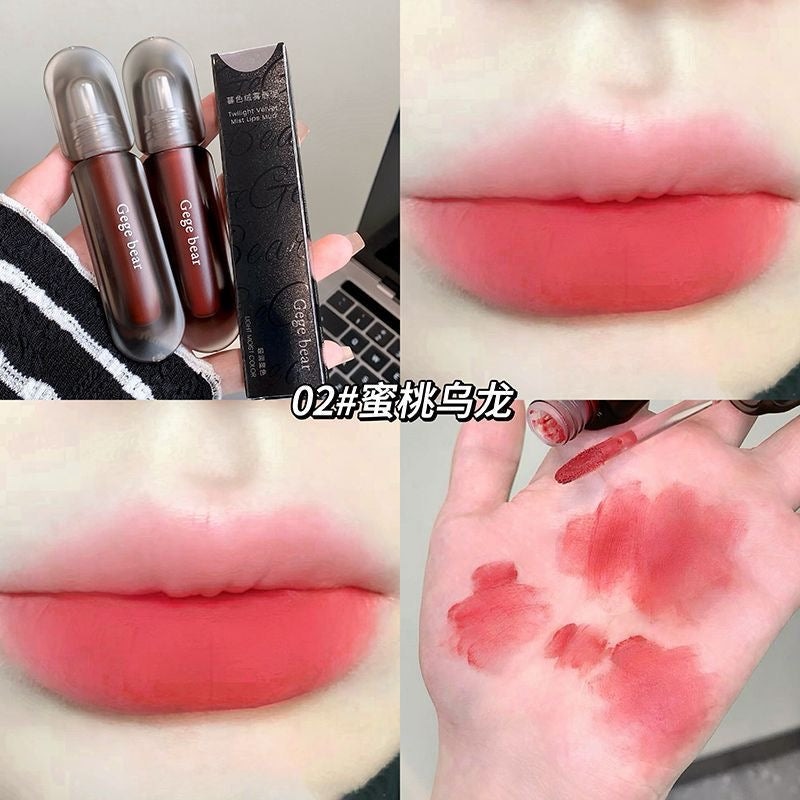 Gege Bear Twilight Velvet Mist Lips Mud - Douyin Shop product image 4